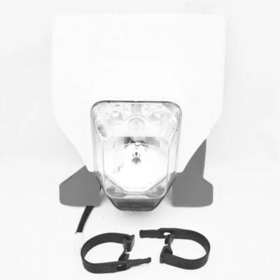 White Plastic Headlight For Husqvarna FC FE FX TC TE TX 125 250 300 350 450 501 - Image 1 of 4