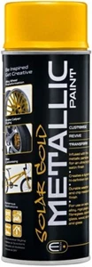 E-TECH Metallic Paint Solar Gold 400ml Multi-Purpose Interior & Exterior DIY - Picture 1 of 9