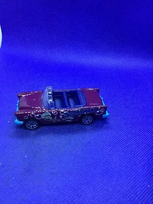Rare 1998 Mattel Matchbox Squidward 1955 Chevy Bel Air Convertible Car spongebob - Image 1 of 4