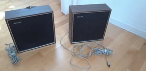 2 Philips Type-22RH41O/iIZ Vintage 4 Ohm Lautsprecher Boxen - Bild 1 von 10
