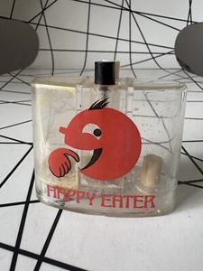 HAPPY EATER SALT AND PEPPER CRUET SET RARE VINTAGE 1980 / 90's - Picture 1 of 14