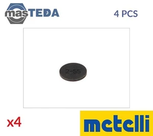 03-0-27255 VALVE CLEARANCE ADJUSTING DISC METELLI 4PCS FOR NISSAN PRIMERA - Picture 1 of 5