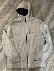 Quiksilver Dryflight Tech Men's Fleece Hoodie Jacket Medium NWT Waterproof - Picture 1 of 8