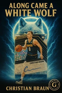 2022-23 Revolution Christian Braun RC Auto ⚡ Fractal /100 Rookie Ink - Bild 1 von 6