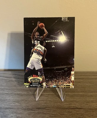 1992-93 Topps Stadium Club - Members Choice David Robinson #191 Members Only - Image 1 of 2