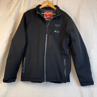 Chaqueta Milwaukee M12 12V Heated Toughshell - Talla L, Negra *SOLO CHAQUETA* Foto 1 de 4