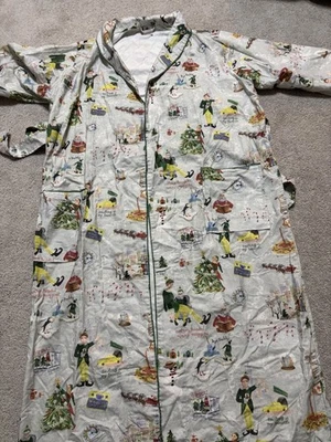 POTTERY BARN ELF ROBE ADULT SIZE XL ~ HOLIDAY, CHRISTMAS, BUDDY THE ELF MOVIE - Image 1 of 3