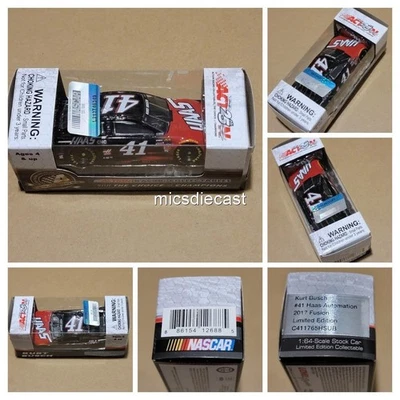 VHTF 2017 Kurt Busch #41 Haas Automation CNC 1:64 Action Diecast SHR NIB - Image 1 of 4