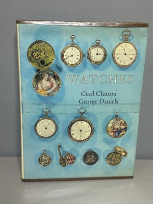Watches Cecil Clutton George Daniels 1965 Hardcover Viking Press DJ Horology - Image 1 of 4
