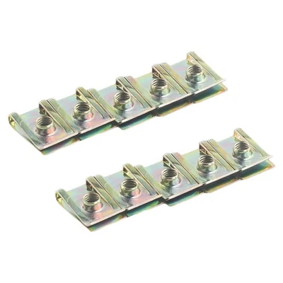 High quality Spring Metal Plate Replacement Set Trim 50pcs Accessories Car - Image 1 of 4