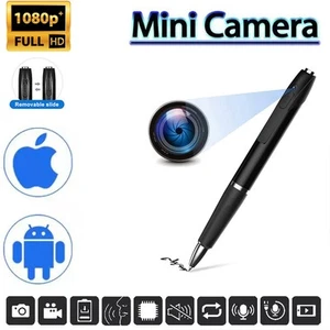 1080P Loop Audio/Video Recorder Mini Cam Clip Pocket Camera DVR Body Portable - Picture 1 of 16