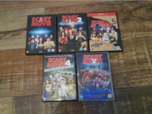 SCARY MOVIE 1-5 COMPLETE COLLECTION PART 1 2 3.5 4 5 DVD Film UK Release R2 - Picture 1 of 2