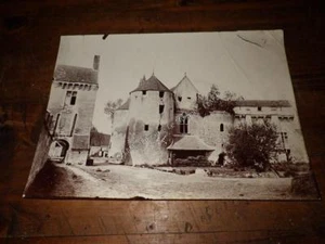1880.photographie chateau ruines près Armentieres. - Imagen 1 de 1
