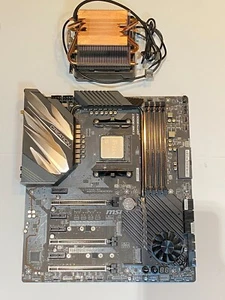 Ryzen 9 3900x Processor on MSI x570 Creation Motherboard with cooler - Photo 1/4