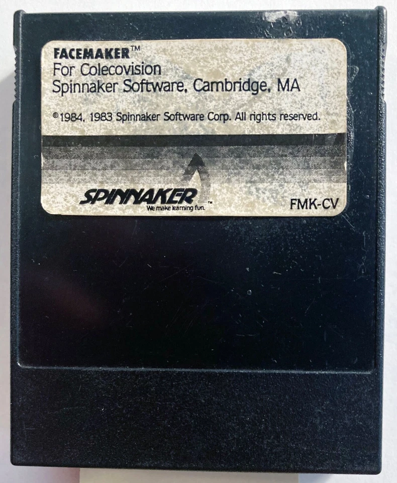 Facemaker ColecoVision game cartridge RARE tested & works - Image 1 of 1