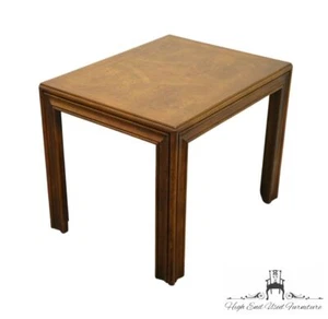 ALTAVISTA LANE Bookmatched Burled Walnut Rustic Americana 22x28" Accent End T... - Picture 1 of 9