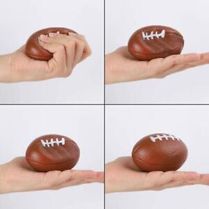 Anti Stress Ball Football Fun Squeeze Reliever Toy New Sale A0K8 G7H8