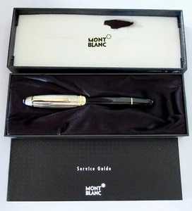 Montblanc Solitaire Doue 146 Legrand 925 Sterling Silver Fountain Pen - Picture 1 of 14