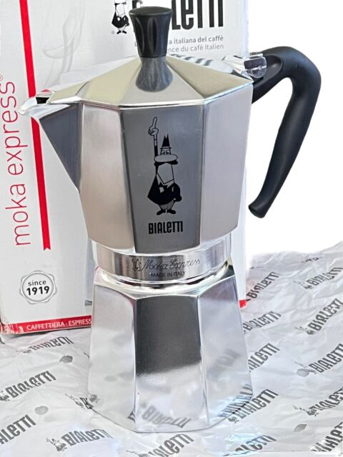 Bialetti Moka Stovetop Espresso Coffe Maker Pot 9 cups 14.2 fl oz