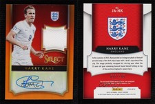 2015-16 Panini Select Jersey Auto Orange Prizm /149 Harry Kane #JA-HK Auto