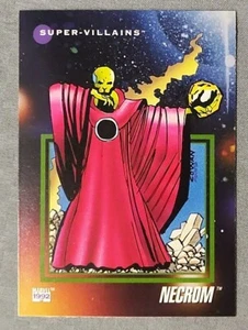 Tarjeta coleccionable Marvel Impel 1992 Necrom Super-Villains serie 113 3 MCU - Imagen 1 de 2