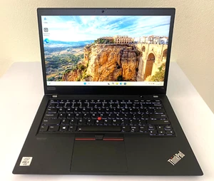 Lenovo ThinkPad T14 Laptop Cpu I5-10310U 1.70 GHz Ram 16GB Ssd 256GB Touchscreen - Picture 1 of 24