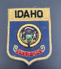 Idaho State Flag Shield Shape Iron On Patch- Image of Idaho's State Seal