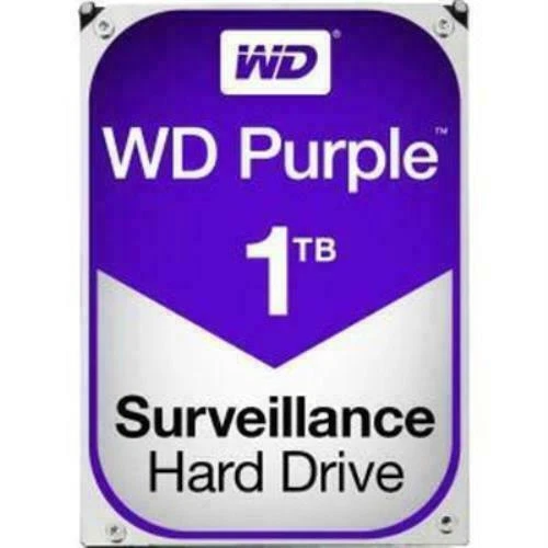 Western Digital Purple HDD 1TB,Internal,5400 RPM,3.5 inch (WD10PURZ) Hard Drive - Image 1 of 1