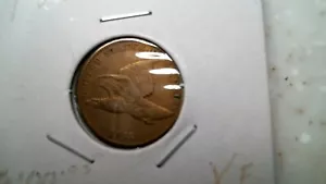 1858 Flying Eagle Cent - Picture 1 of 3