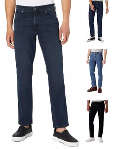 Wrangler Herren Jeans TEXAS SLIM Stretch Regular Tapered Leg Denim Hose - Bild 1 von 40