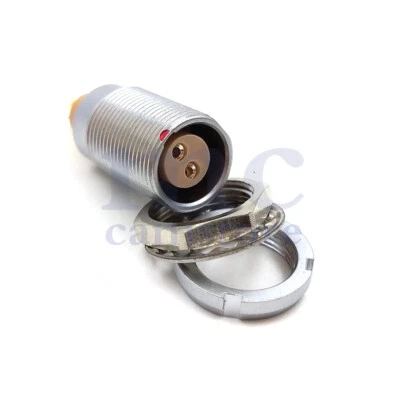 ECG 0B M09 Series 2- 9pin socket, Metal Circular Aviation socket Cable Connector - Image 1 of 4
