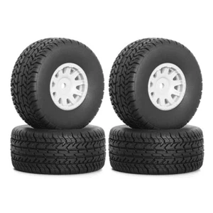 4PCS Roue Moyeu Pneus Pour ARRMA 1/14 MOJAVE GROM RC Crawler Car Upgrade Parts - Photo 1/17