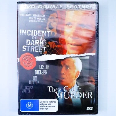 NEW Incident On A Dark Street / They Call It Murder (DVD) Crime Drama Mystery - Image 1 of 4