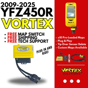 2009-2025 YAMAHA YFZ450R (ATV) - VORTEX CONTROL UNIT W/HANDLEBAR MAP SWITCH - Picture 1 of 9