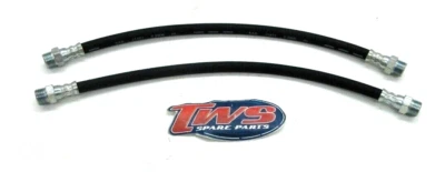 2 Rear Brake Hoses Suitable For Ferrari 208 308 Coupe Targa GTB GTS Dino GT4 - Imagem 1 de 3