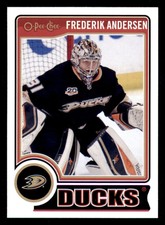 2014-15 O-Pee-Chee #57 Frederik Andersen