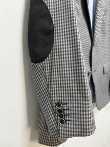 ROY ROBSON Herren Blazer Sakko Grau Wolle/Baumwollmischung Größe 25 EU50 UK40 - Bild 1 von 7