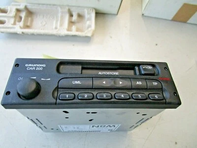 Opel Astra Corsa Vectra Agila Zafira Radio Autoradio Blaupunkt Car200 mit Code - Bild 1 von 4