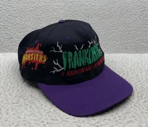 VTG KC Caps Frankenstein Snapback Hat Terry Labonte Nascar #5 Lightening Bolts - Picture 1 of 9