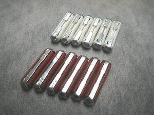 White 8A & Red 16A Fuse Audi VW Porsche Made in Germany Pack of 12 - Ships Fast! - Picture 1 of 5