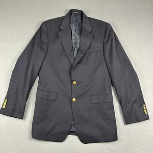 Lauren Ralph Lauren Blazer Herren 40 L dunkelblau goldknöpfe Wolle SportMantel - Bild 1 von 9
