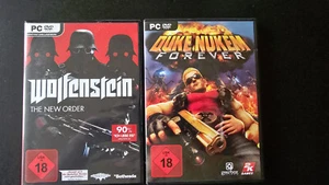 PC Spiele Wolfenstein: The New Order (PC, 2014) und Duke Nukem Forever gebraucht - Bild 1 von 2
