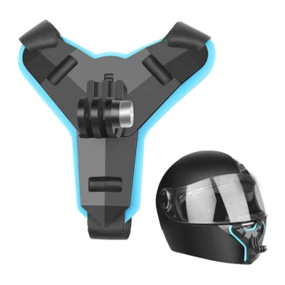 SUPPORTO MENTONIERA GOPRO HERO ATTACCO CASCO INTEGRALE MOTO BICI ACTION CAM - Immagine 1 di 3