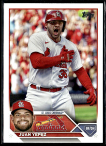 2023 Topps Update #US207 Juan Yepez Excellent