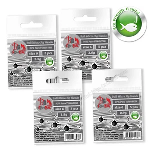 Micro Jig Heads Tungsten size 6 0.9-3.5g LRF Drop Shot Fishing Soft Lure Set - Picture 1 of 7