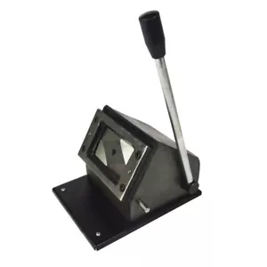 Heavy Duty ID CR80 Badge Credit PVC Paper Business Card Die Round Corner Cutter - Picture 1 of 1