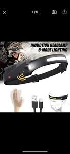 Headlight, LED Head lamp, Compact and Rechargeable - Picture 1 of 6