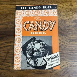 The Candy Book 250 Recetas Folleto 1941 Instituto de Artes Culinarias Folleto Recetas - Imagen 1 de 8