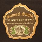 BEER MAT ~ SAMUEL SMITH BREWERY ~ WHITE ROSE LOGO