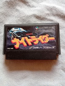 Cartuccia gioco Knight Rider Famicom FC NES rara retr&ograve; usata in buone condizioni NTSC-J Japan JP